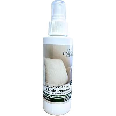 NOYATECH Travel size Couch Cleaner and Stain Remover. For sofas, car upholstery, carpets, rugs, mattresses, dining chairs, all Fabrics. Safe, for kids and pets.