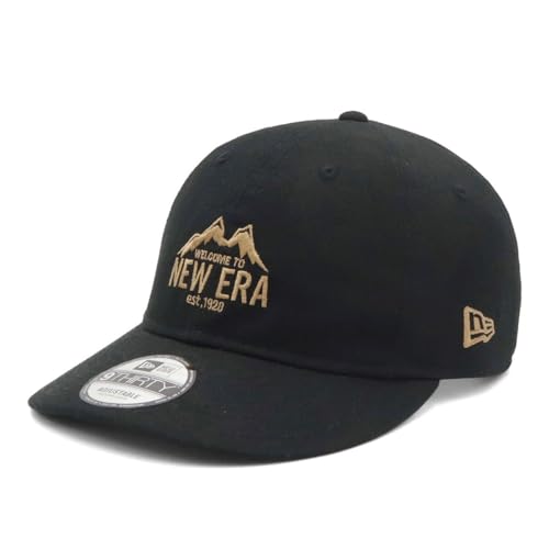�j���[�G��(new era) �j���[�G���A�E�g�h�A �L���b�v �_�b�N�L�����o�X ���[�L���b�v �u���b�N M/L OD 930 DUCK MOUNTAIN LOGO BLK 14392272 NER36O8383