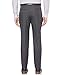 Perry Ellis Men's Modern Fit Performance Pant, Charcoal Plaid, 34W x 34L