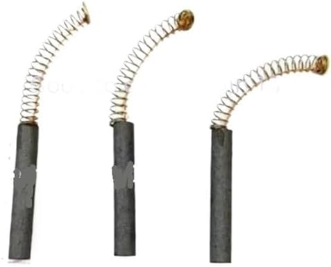 KOIVBKPHU 10 Cylindrical Carbon Brushes, Specifications: 4 * 20, 5 * 30, 6 * 30,
