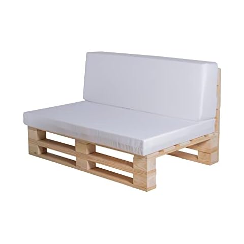 Conjunto Completo de Sofa de palets + Conjunto de Cojines Cover
