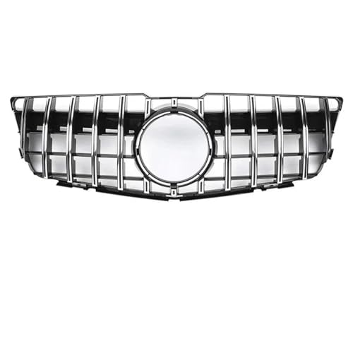 Rejilla delantera de gama premium para Mercedes-Benz GLK Clase 2013-2015, acabado Silver D