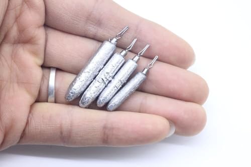 Set 20 piezas de plomos para pesca de 4 tamaños miniatura 3