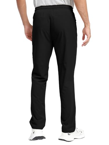 Men's Lightweight Hiking Pants Elastic Waist Water Resistant Quick-Dry Sweatpants for Running Traveling Outdoor Work2