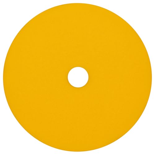 Image of RUPES 9.DA180M Pack of 48 Yellow D-A Fine Finishing Foam Pads 180mm | Ideal for Paint Correction & Gloss Enhancement | Moderate to Fine Defect Removal | Compatible with 6 inch Backing Plate