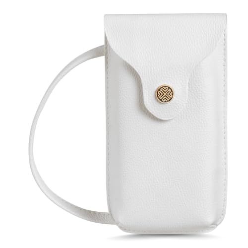 Image of SACCI MUCCI Cellosucci Phone Bag | Vegan Leather Mobile Crossbody Bag for Women | Adjustable Strap Compact Premium Design
