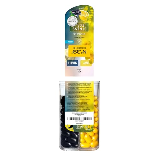 Original Bachblüten N°39 Emergency Stressless Tag & Nacht Dragees 2x 44 g nach Dr. Bach von Lemon Pharma, Vegan