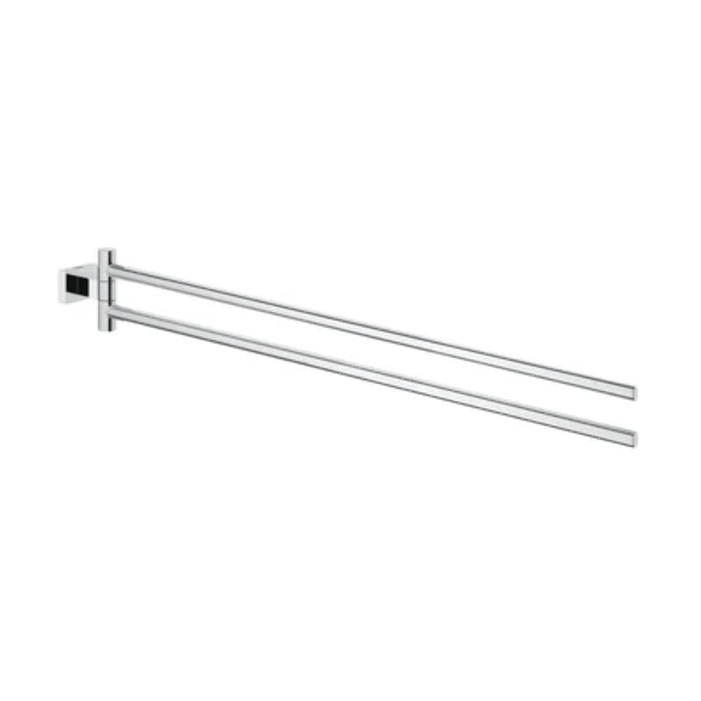Portatoallas Doble Essentials Cube Cromo Accesorios de Baño Grohe