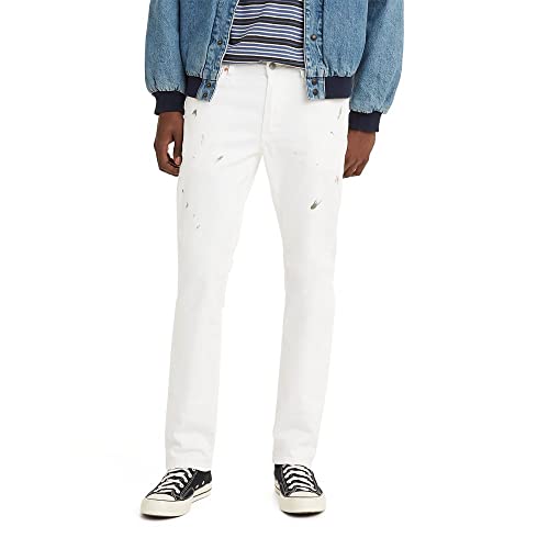 Image of Levi's Men's 511 Slim Fit Jeans (Regular and Big & Tall), White Pattern, 42Wx30L
