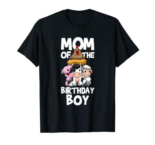 Costume assorti pour maman de l'anniversaire d'un garçon de la ferme T-Shirt