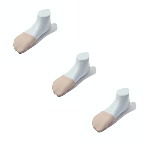 SHEEC Women's Ultra-Thin Toe Cover Socks – Non-Slip, Seamless, Breathable Half Forefoot Socks for Mules & Flats - Main Image