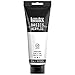 Produktbild Liquitex 4385432 Basics - Acrylfarbe, monopigmentierte Künstlerpigmente, lichtecht, mittlere Viskosität, Achivqualität, seidenglänzender Finish, 250ml Tube, Titanweiß