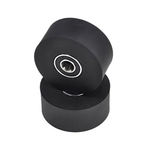 Rodamiento doble 6800 con polea de poliuretano PUT680045-20 para guías industriales de 10x45x20mm