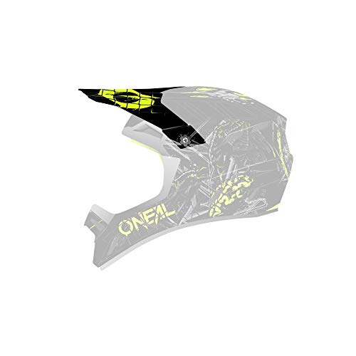 O'NEAL 0500-440 Visier Backflip Zombie, Schwarz/Neongelb