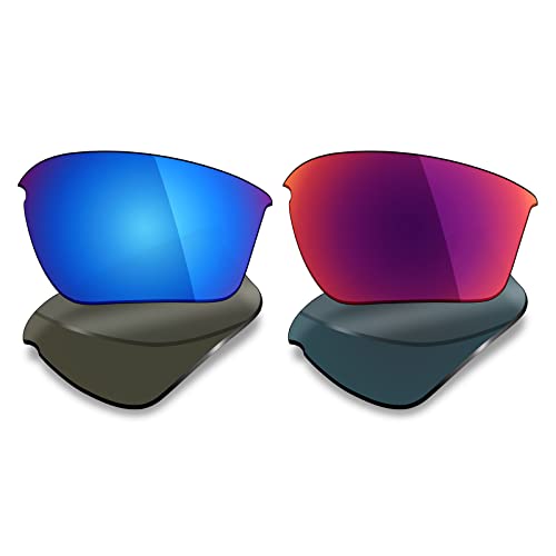 Image of Mryok 2 Pair Polarized Replacement Lenses for Oakley Half Jacket 2.0 XL Sunglass - Options