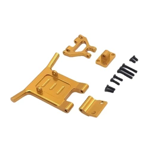 RC�J�[�A�b�v�O���[�h�p�[�c Compatible With Wltoys 124016 124019 RC�J�[�A�b�v�O���[�h���������A�N�Z�T���[�p�[�c�t�����g�K�[�h�o���p�[(Yellow)