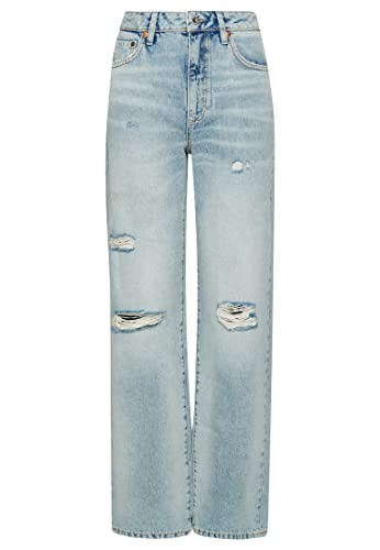 jeanss large en coton bio femme Superdry - vue 2