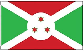 MAGNET Burundian Flag Burundi Bdi Bi Magnetic Vinyl Car Fridge Sticks to any Metal Surface 5"
