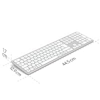 Multi-Device-Tastatur "WK-550", kabellos, Funk u. Bluetooth®, WS, QWERTZ DE – Ansicht 7