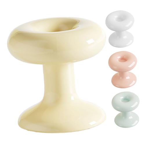 Anneome 4 Piezas Pulsador Botón Inodoro Corazón Multifuncional para Manicura Herramienta Práctica Instalación Fácil Compatible con Varios Agua y Limpieza Higiene