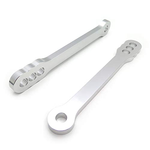 Httmt Mt011-Sr Bike Silver Lowering Links Compatible With 2003 2004 2005 Yzf R6 Yzf-R6 #TOP2