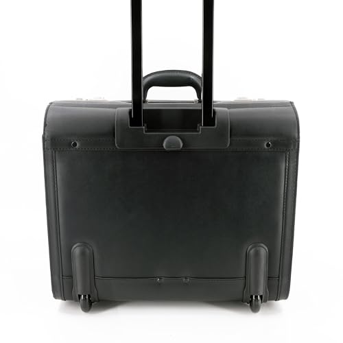 ALASSIO Pilotenkoffer Notebookkoffer SAN REMO schwarz