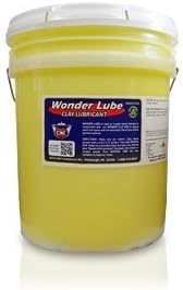 Wonder Lube Clay Lubricant - 5 Gallon - Water-Based Lubricant - Creates a Slick Surface for The Claying Process