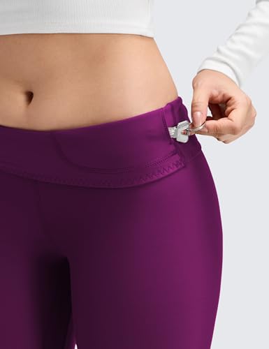 Image of CRZ YOGA Fleece Thermal Leggings 28'' | Thermal, Casual, Full Length, Winter, for Women