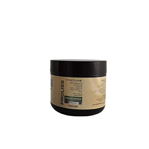 Champú con notas de caramelo PROLISS para cabello lacio 500ml línea profesional (Mascarilla PROLISS, 1)