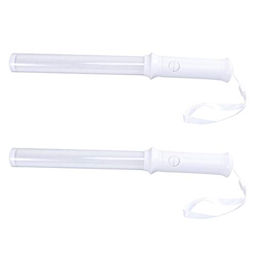 Preisvergleich Produktbild TOYANDONA 2 Stück Leuchtstäbe Partybevorzugungen im Dunkeln Leuchten Party Liefert Lichtstäbe für Kinder Erwachsene Konzert Camping Hurrikan Erdbeben Überleben