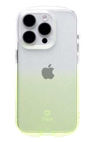 iFace Look in Clear Lolly iPhone 14 ケース (クリア/ライム)【アイフォン14 カバー 透明 耐衝撃 スマホケース クリアケース ストラップホール付き】