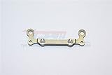 Marke : GPM GPM Kyosho Mini-Z AWD Tuning Teile Aluminium Rear Knuckle Arm Holder Design (Toe Out : 0.2mm, Thick : 0.6mm) - 1Pc Grey Silver