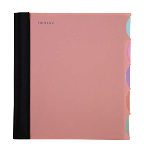 Carnet 5 sujets Mintra Office fini les spirales qui s'accrochent partout