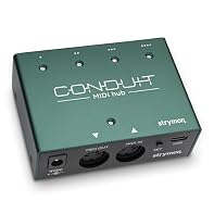 Pedalboard MIDI Interface USB-C to USB-A Cable with 5-pin MIDI I/O 4 TRS MIDI Outputs