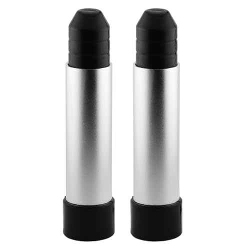 MXSAG Outboard Transom Saver - 2-Piece Silver Rubber Trailering Support with Steer Stops, Compatible with 3-Ram Trim/Tilt, fits Yamaha Outboard.