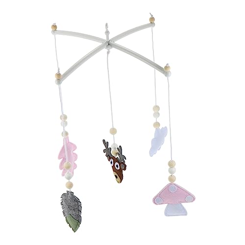 ANDRESLAD 幼児用ベビーベッドモビール風鈴ハンドメイドベビーベッドルーム装飾マルチカラー吊り下げオーナメント男の子と女の子用