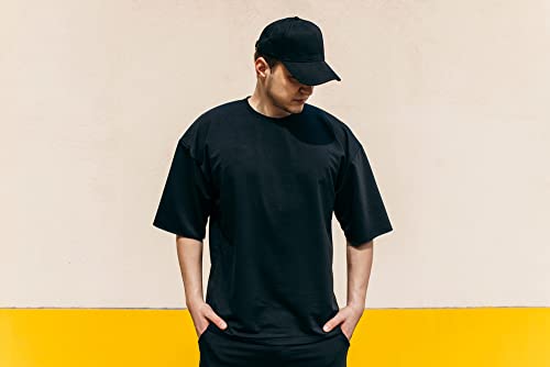 Image of Baseball caps for Men | Baseball caps for Women | Plain Black Baseball Cap for Men Original for Hunting, Fishing, Outdoor Activities Freesize