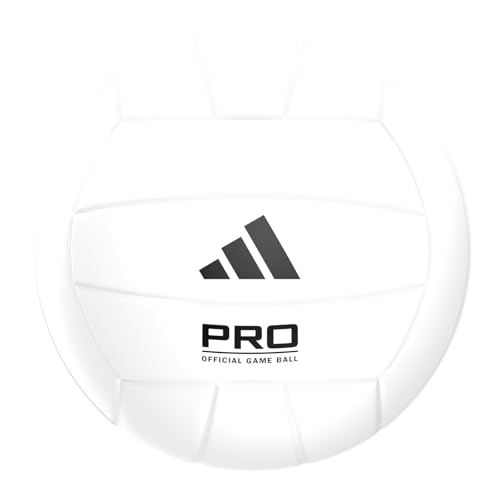adidas PRO Leather Indoor Volleyball NFHS Certified White