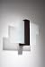 Sollux Lighting 1 SL.0075 - Lámpara de pared cuadrada para salón, cristal...