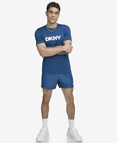 Image of DKNY Men's Short Sleeve Quick Dry 40+ Protection UPF Active Top