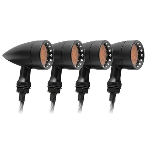 Clignotants pour moto universels avec boulon de 10mm pour signalisation de rechange