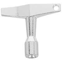 ibasenice Schlagzeug Stimmschlüssel 4-Kant Trommelschlüssel Metall Kompakt Tragbares Drum Tuning Werkzeug Für Schnelle Einstellung Von Snare Und Trommelzubehör