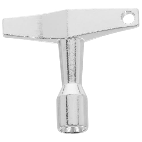 ibasenice Schlagzeug Stimmschlüssel 4-Kant Trommelschlüssel Metall Kompakt Tragbares Drum Tuning Werkzeug Für Schnelle Einstellung Von Snare Und Trommelzubehör