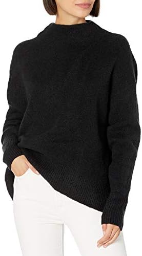 Cable Stitch Women's Mock Neck 