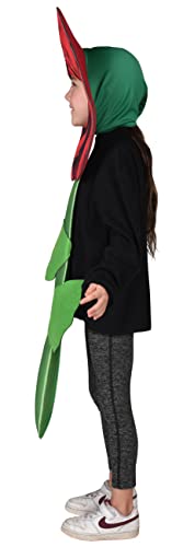 Rasta Imposta Red Rose Flower Child Costume Bouquet Garden Flowers Kids Dress Up Cosplay Party Costumes, Childrens Size 3-6 #TOP2