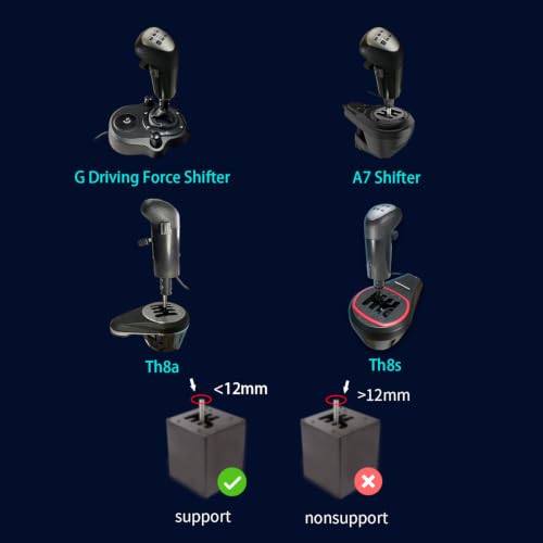 image for HCXLELD USB Shifter Knob for ATS & ETS2 PC For Logitech G29 G920 G923 