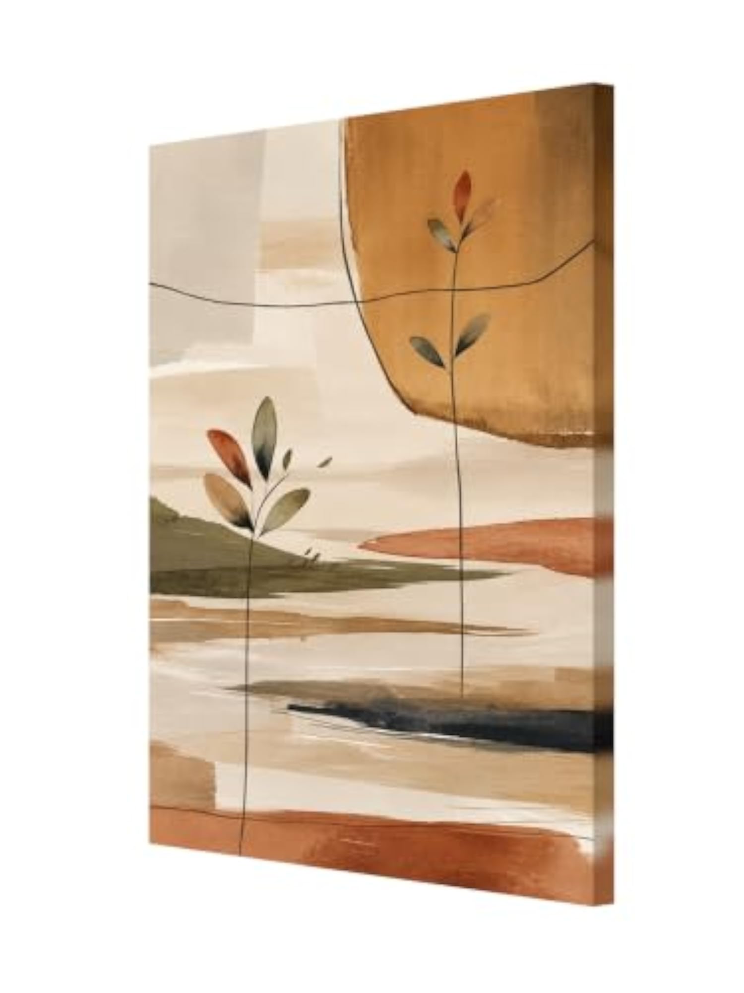 Modern Abstract Wall Decor for Living Room & Office