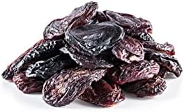 PlantLife Organic Prune Halves 1kg  Raw, Pitted, Sun-Dried and Natural Plums  100% Recyclable