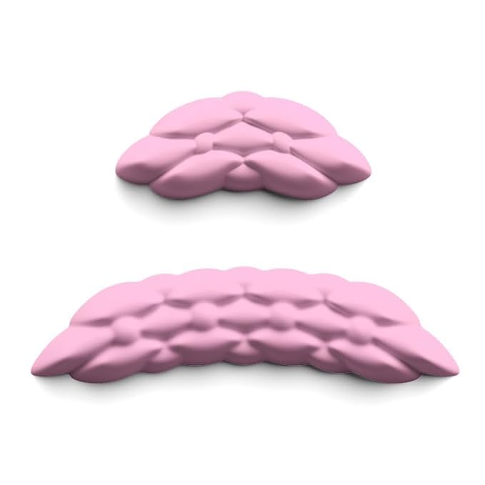 Wrist Rest Keyboard-Keyboard Cloud Wrist Rest Mouse, Desk Cloud Wrist Pad Slip Base for Typing Pain Relief, Non-Slip Base, Cloud Wrist Rest Suitable for Home, Office, Computer- Pink Cloud 2-image-19