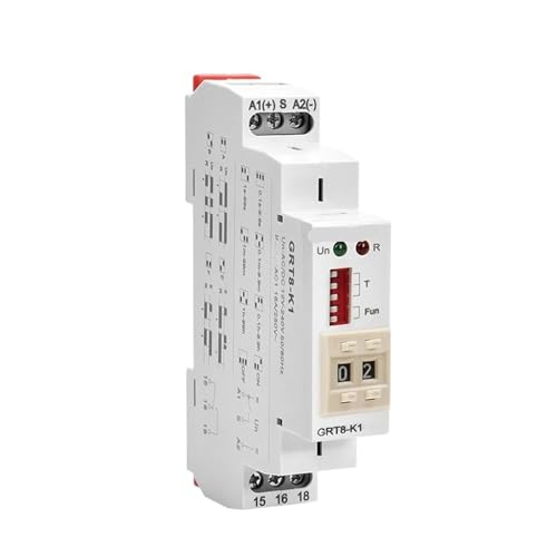 Relais temporisé numérique GRT8-K rail DIN pour programmation circuit - 3